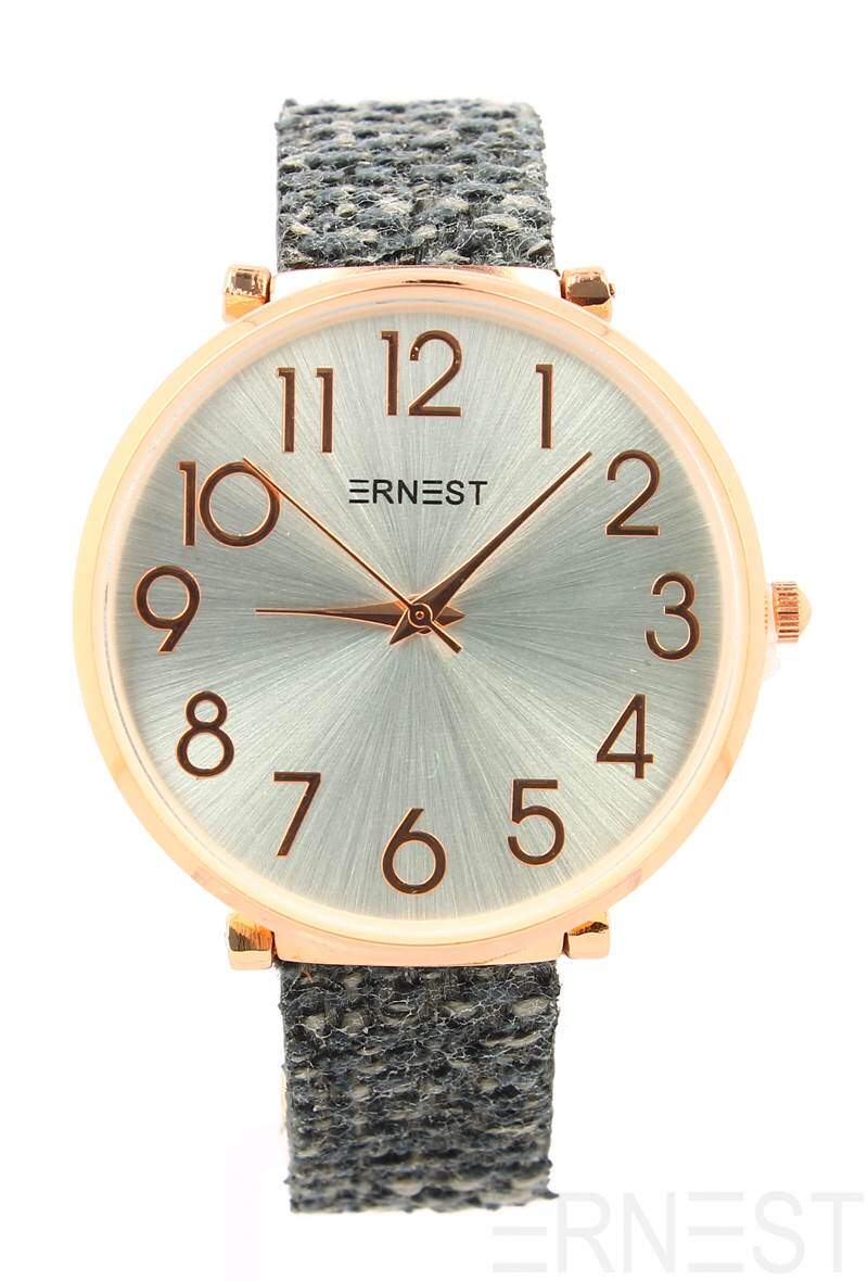 Grossiste Ernest - MONTRE FEMME BRACELET TISSUS