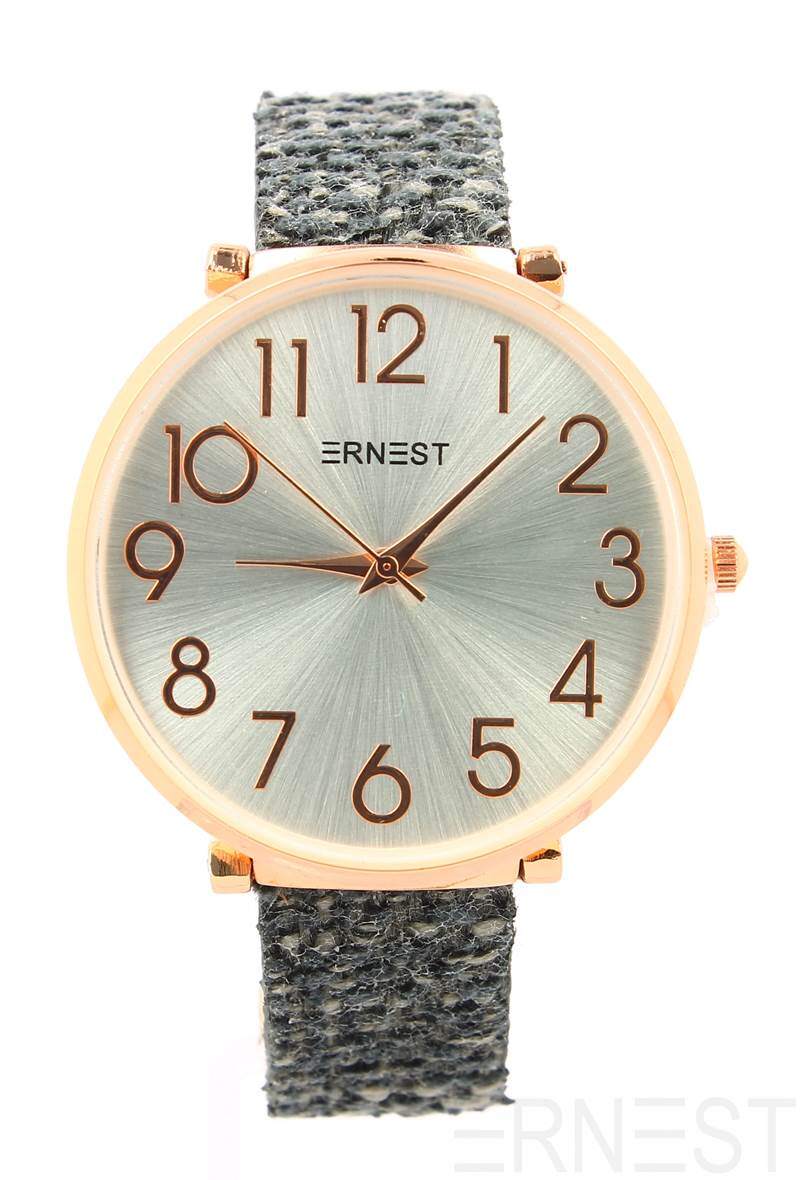 Grossiste Ernest - MONTRE FEMME BRACELET TISSUS