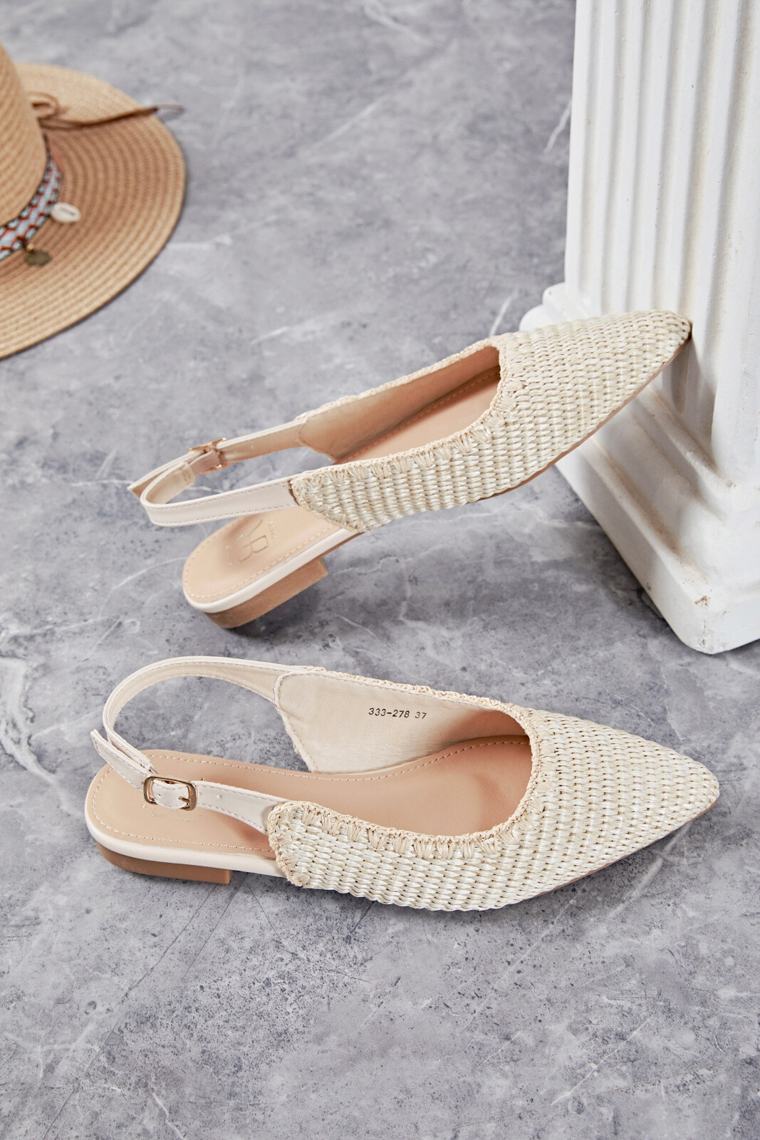 Großhändler Erynn - ballerine pointue plate Gloria