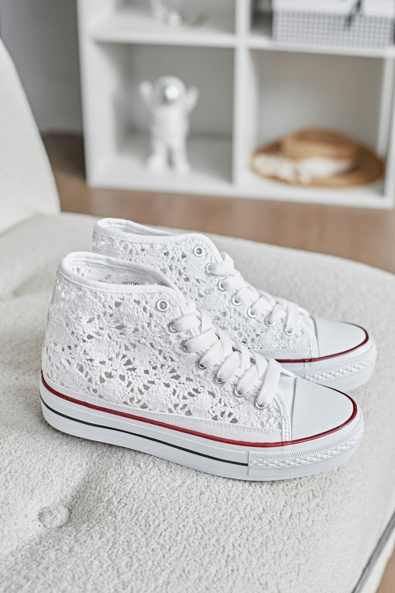 Mayorista Erynn - ZAPATILLAS ESTRELLA ALTAS CON CORDONES