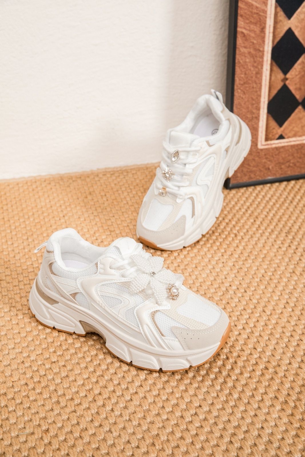 basket à lacets Charlene 100% P.U.