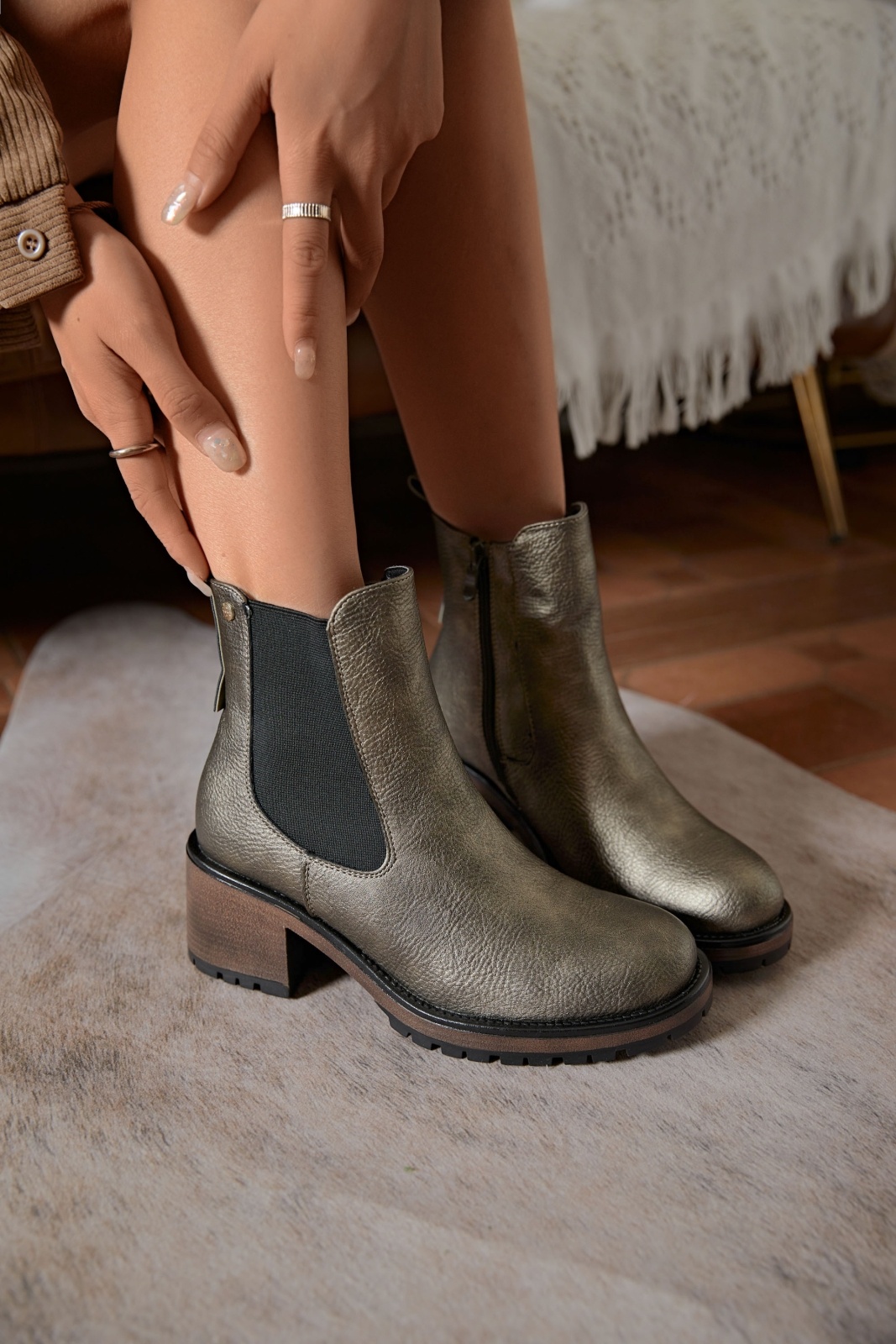 Grossiste Erynn - Bottines plates Heather