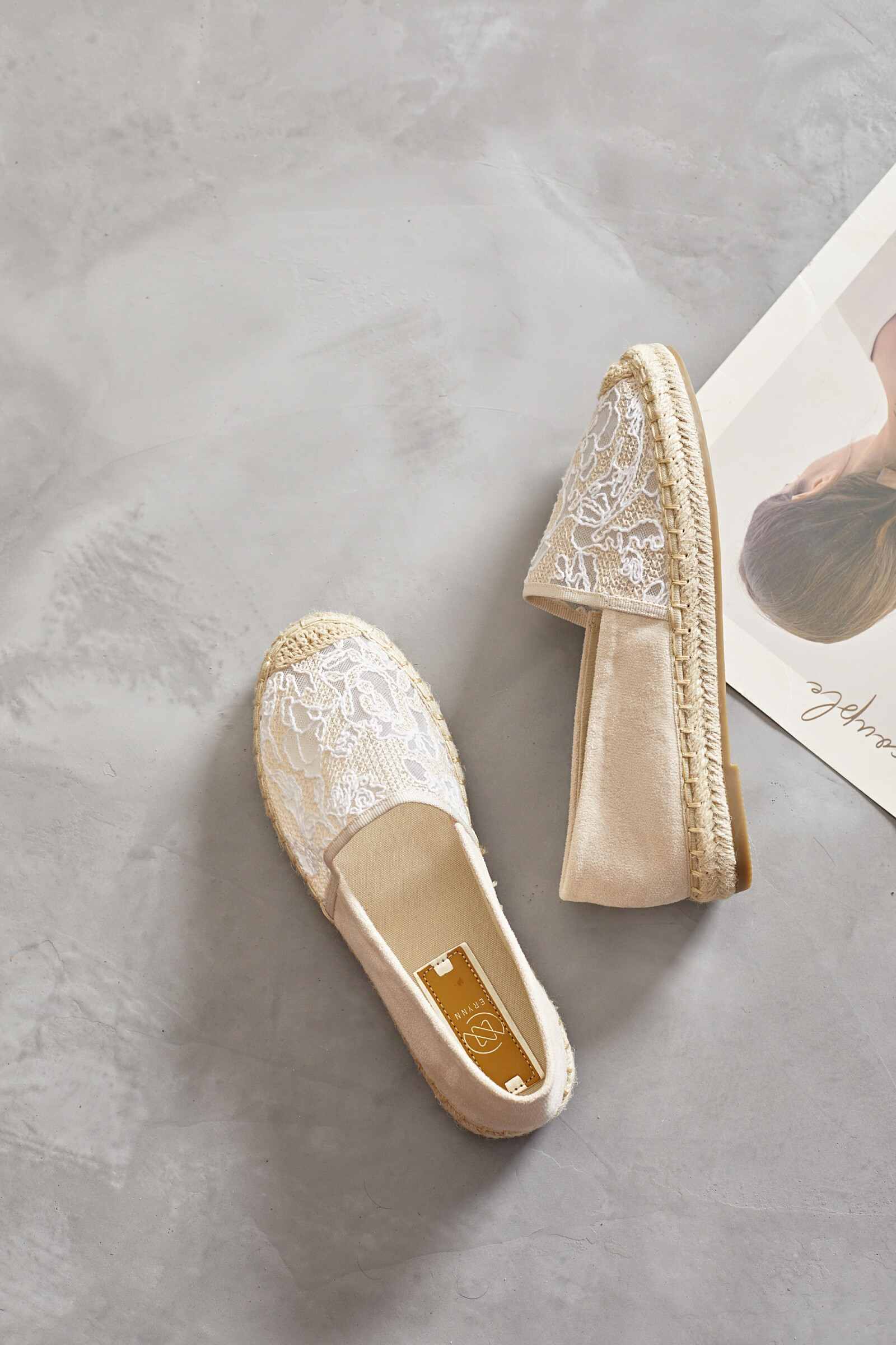 Grossiste Erynn - ESPADRILLE PLATE Sarah