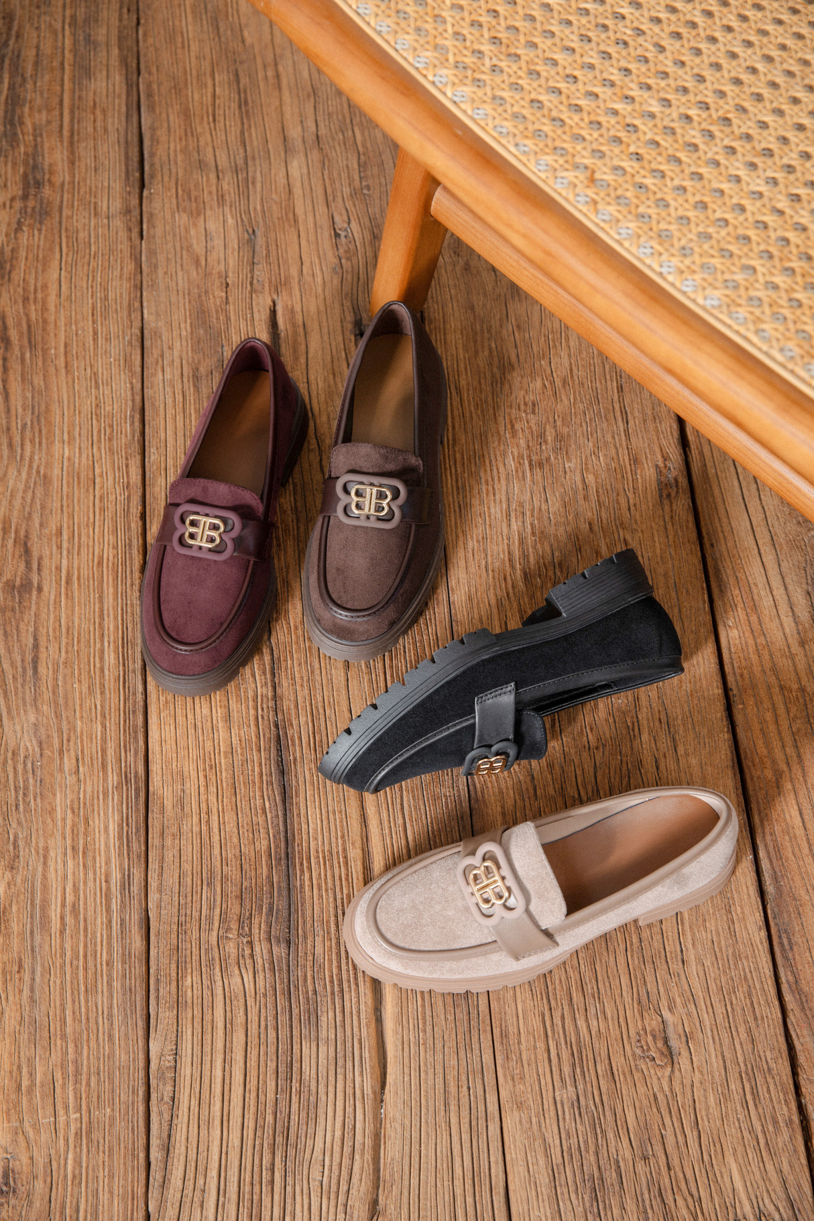 Grossiste Erynn - Mocassin loafer chunky