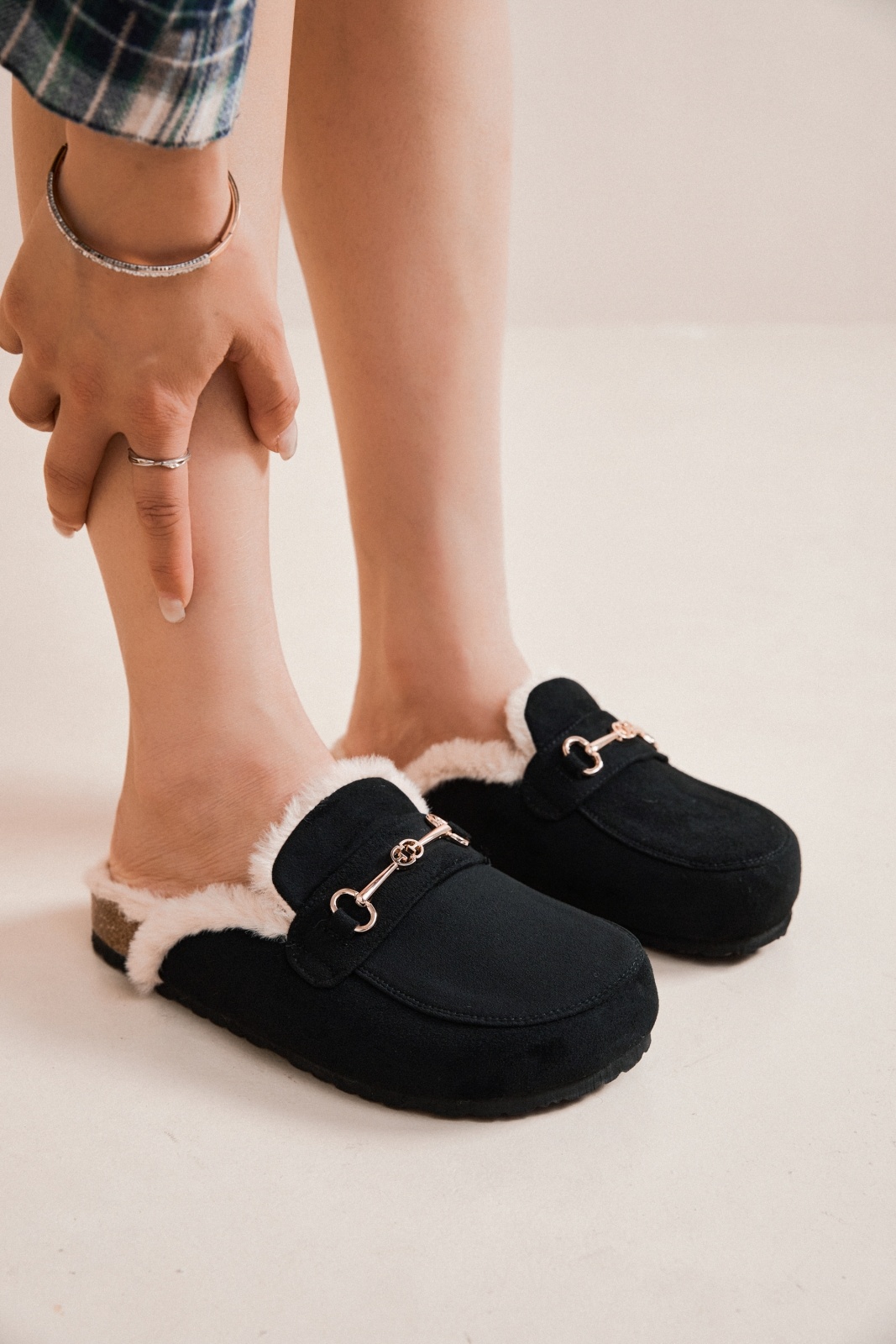 MOCASSIN SEMELLE EPAISSE LÉNA 100% P.U.