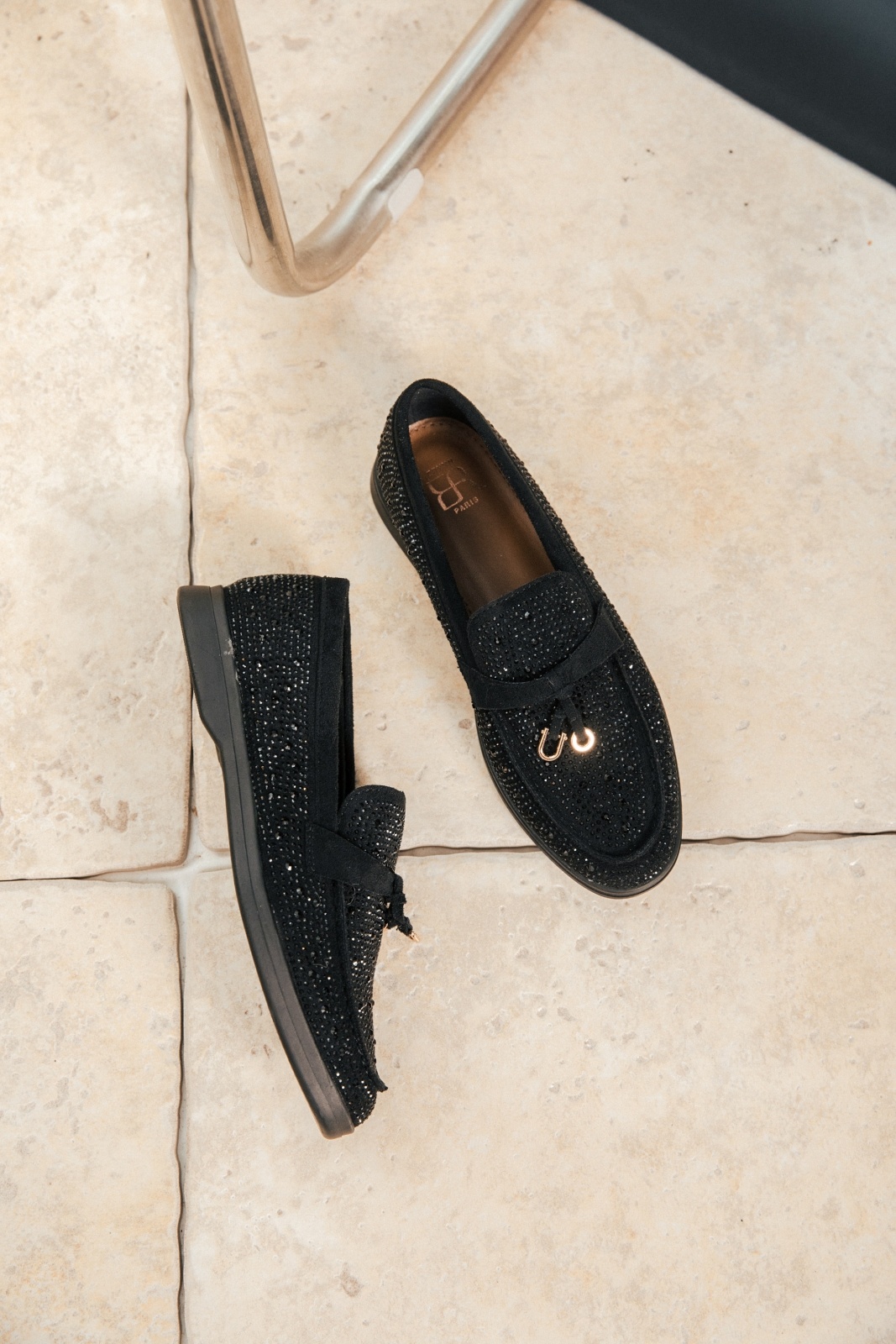 Grossiste Erynn - Mocassin avec strass