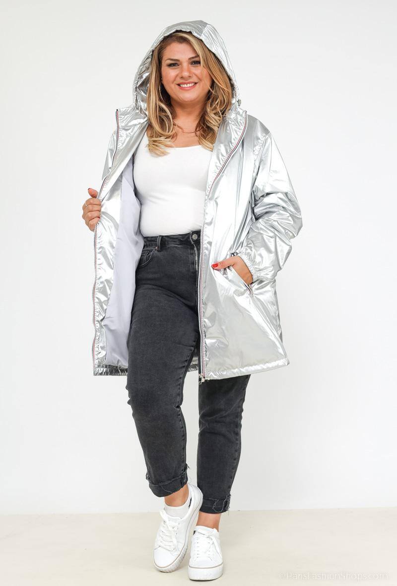 Grossiste ESCANDELLE Paris Grande Taille - Veste imperméable mi-longue - Grande taille