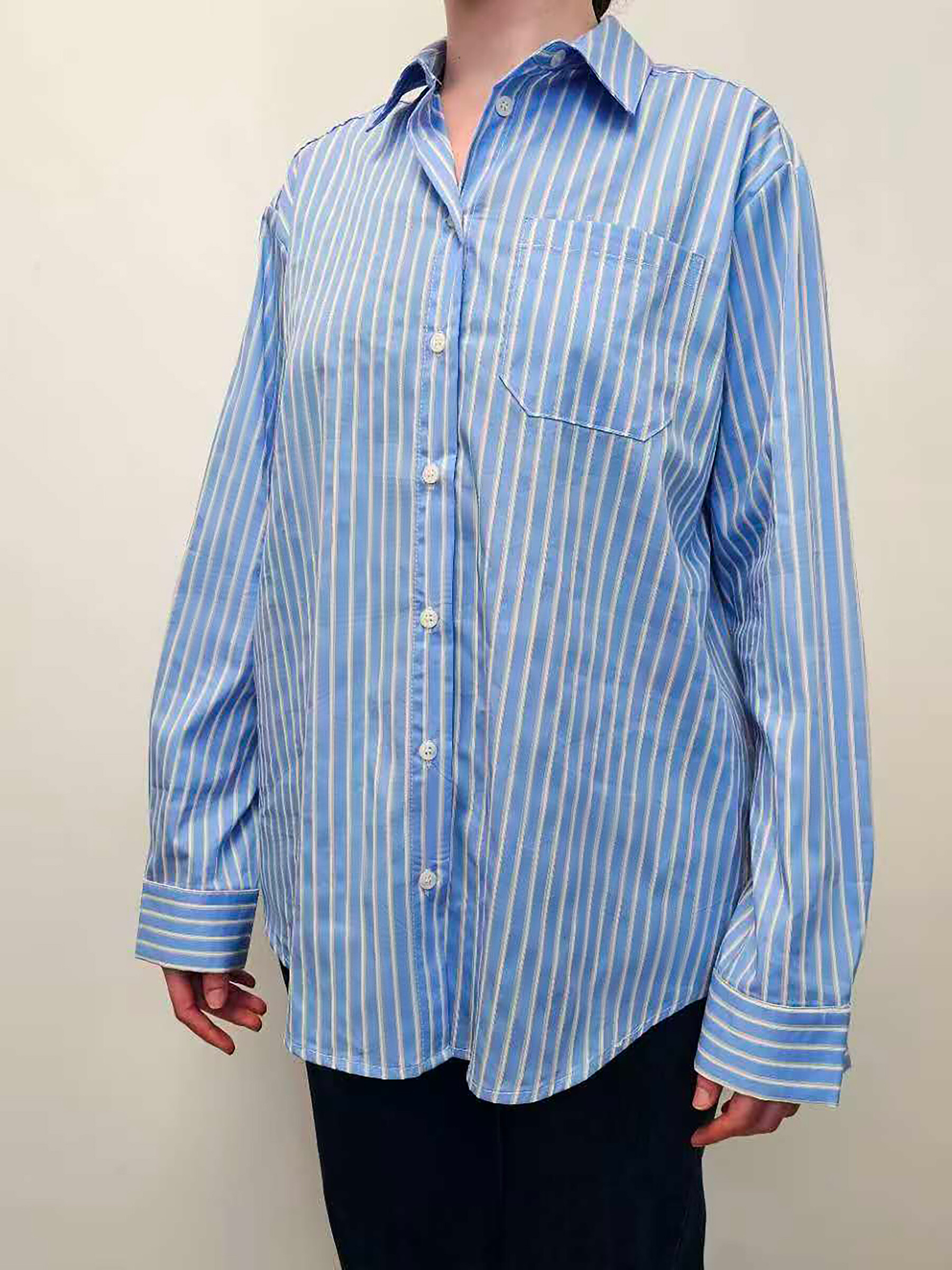 Grossiste ESCANDELLE Paris - Chemise Longue Rayée