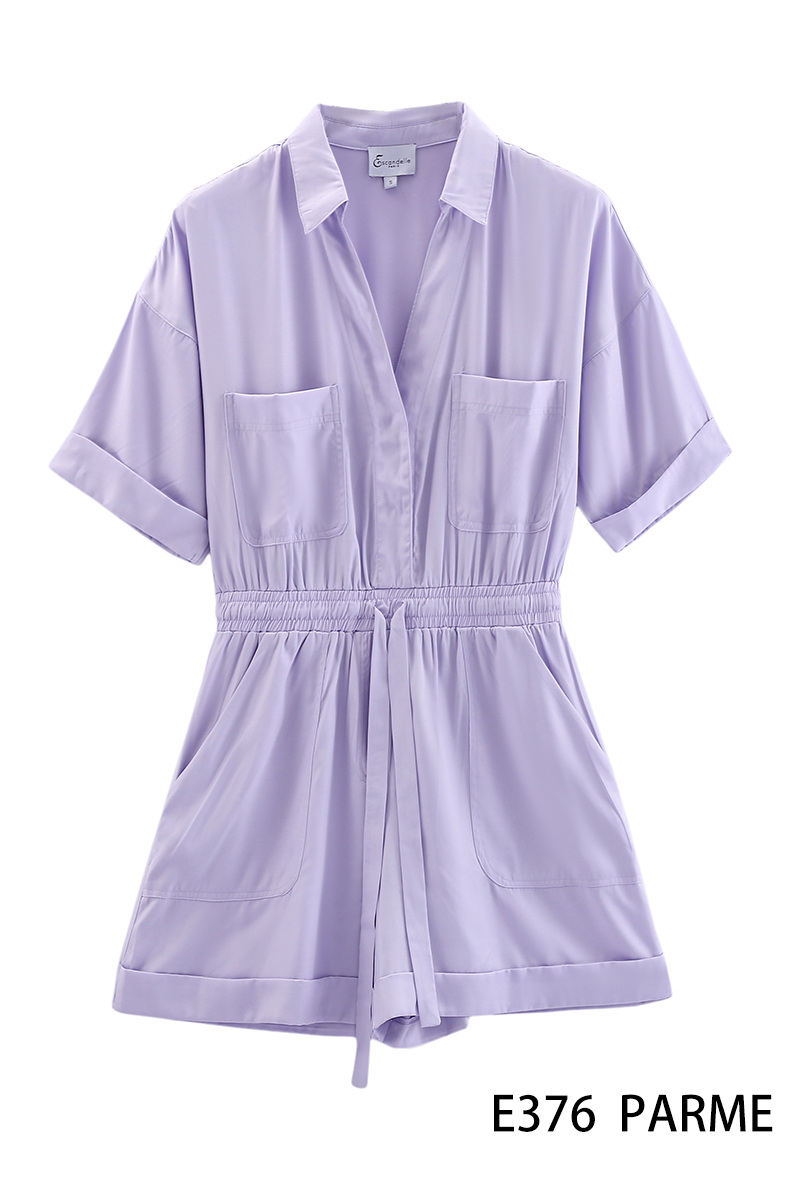 Großhändler ESCANDELLE Paris - Tencel-Spielanzug