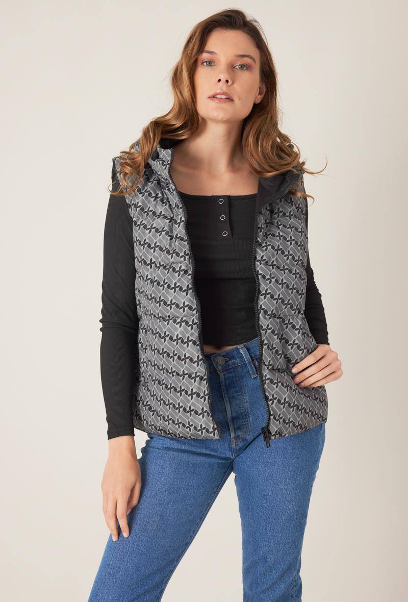 Mayorista ESCANDELLE Paris Outlet - ELLA - Anorak corto reversible sin mangas