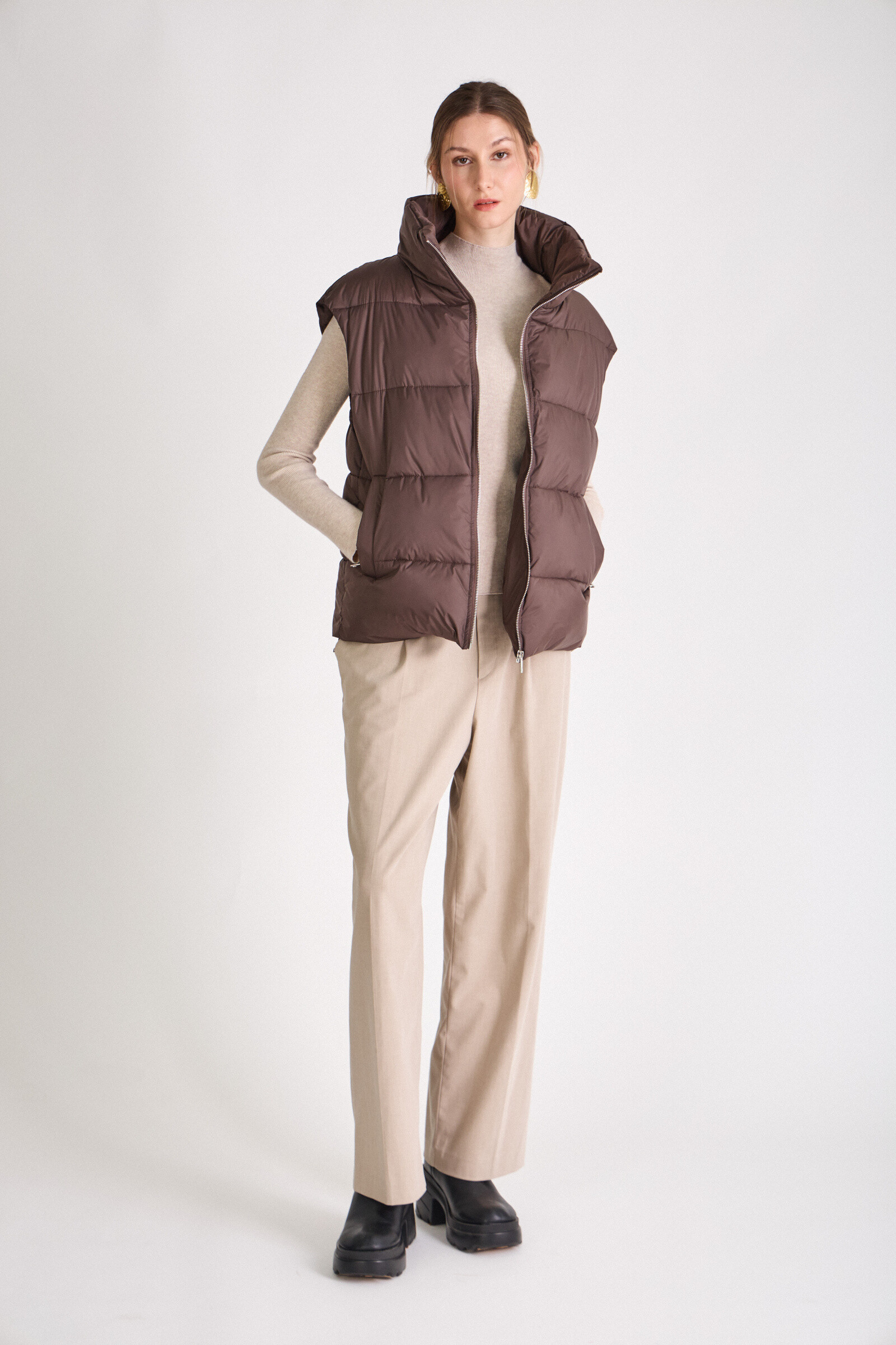 Großhändler ESCANDELLE Paris - Ärmellosen Down -Jacke