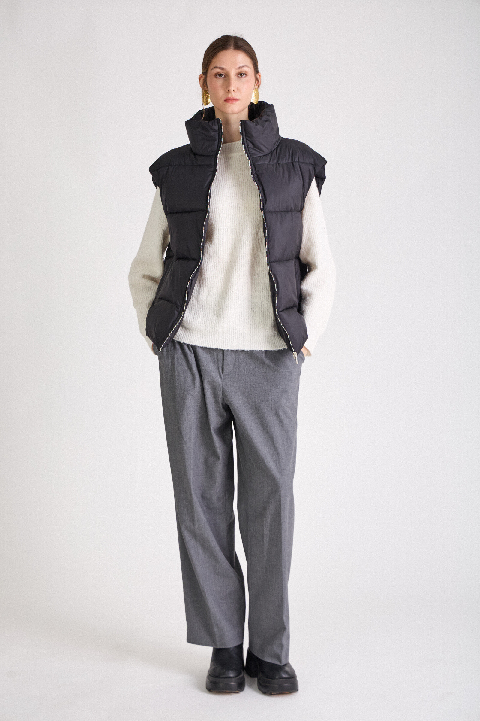 Wholesaler ESCANDELLE Paris - Sleeveless down jacket