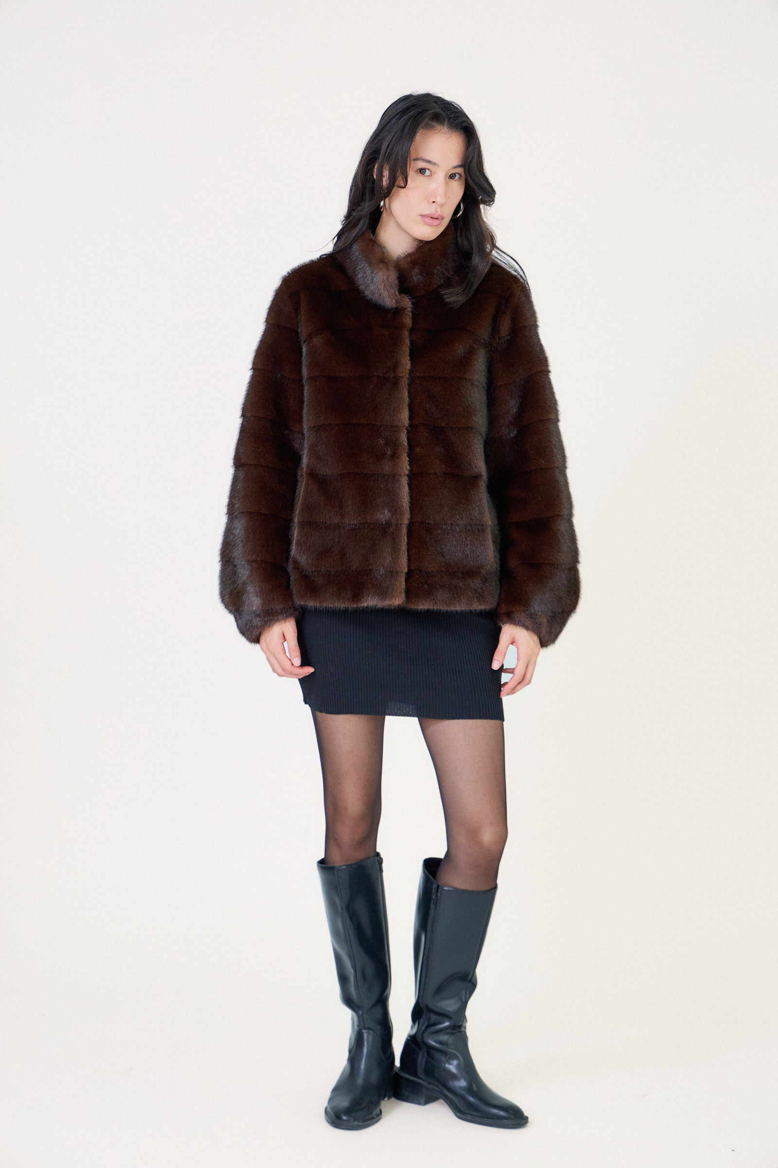 Großhändler ESCANDELLE Paris - Kunstpelzjacke