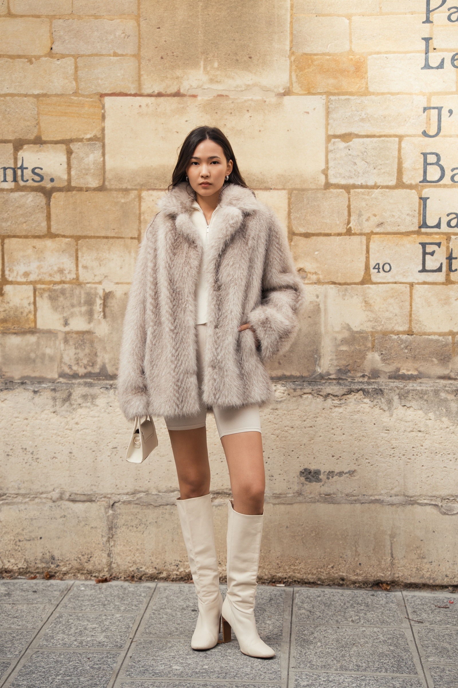 Wholesaler ESCANDELLE Paris - Faux fur coat