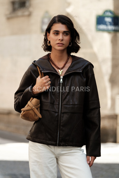 Großhändler ESCANDELLE Paris - Kunstlederjacke Großhändler ESCANDELLE Paris - Kunstlederjacke