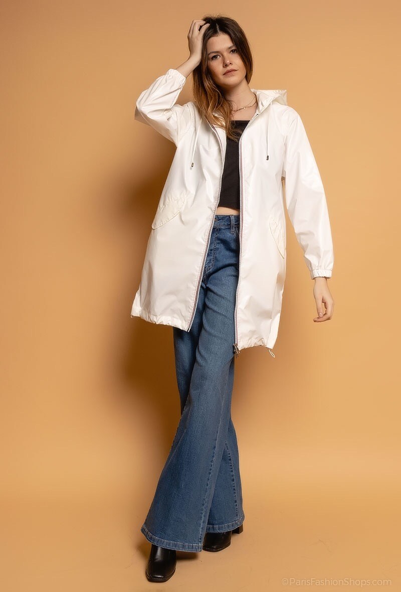 Großhändler ESCANDELLE Paris Outlet - Langer Parka mit Kapuze