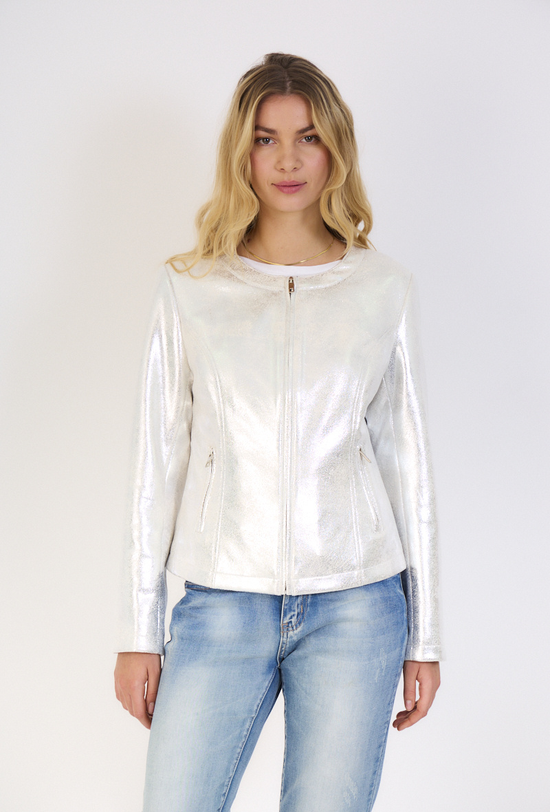Großhändler ESCANDELLE Paris - Perfecto-Jacke aus Kunstleder