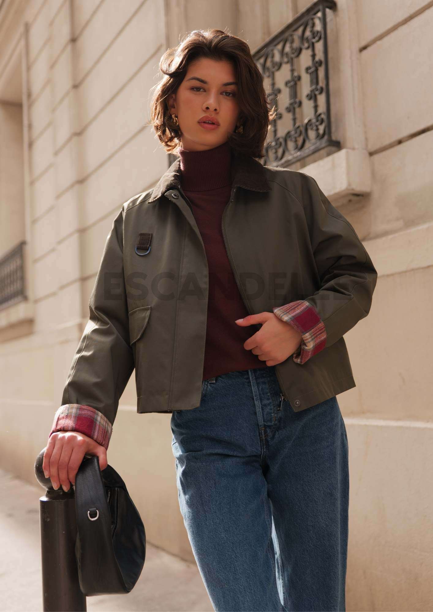Grossiste ESCANDELLE Paris - Veste courte doublé