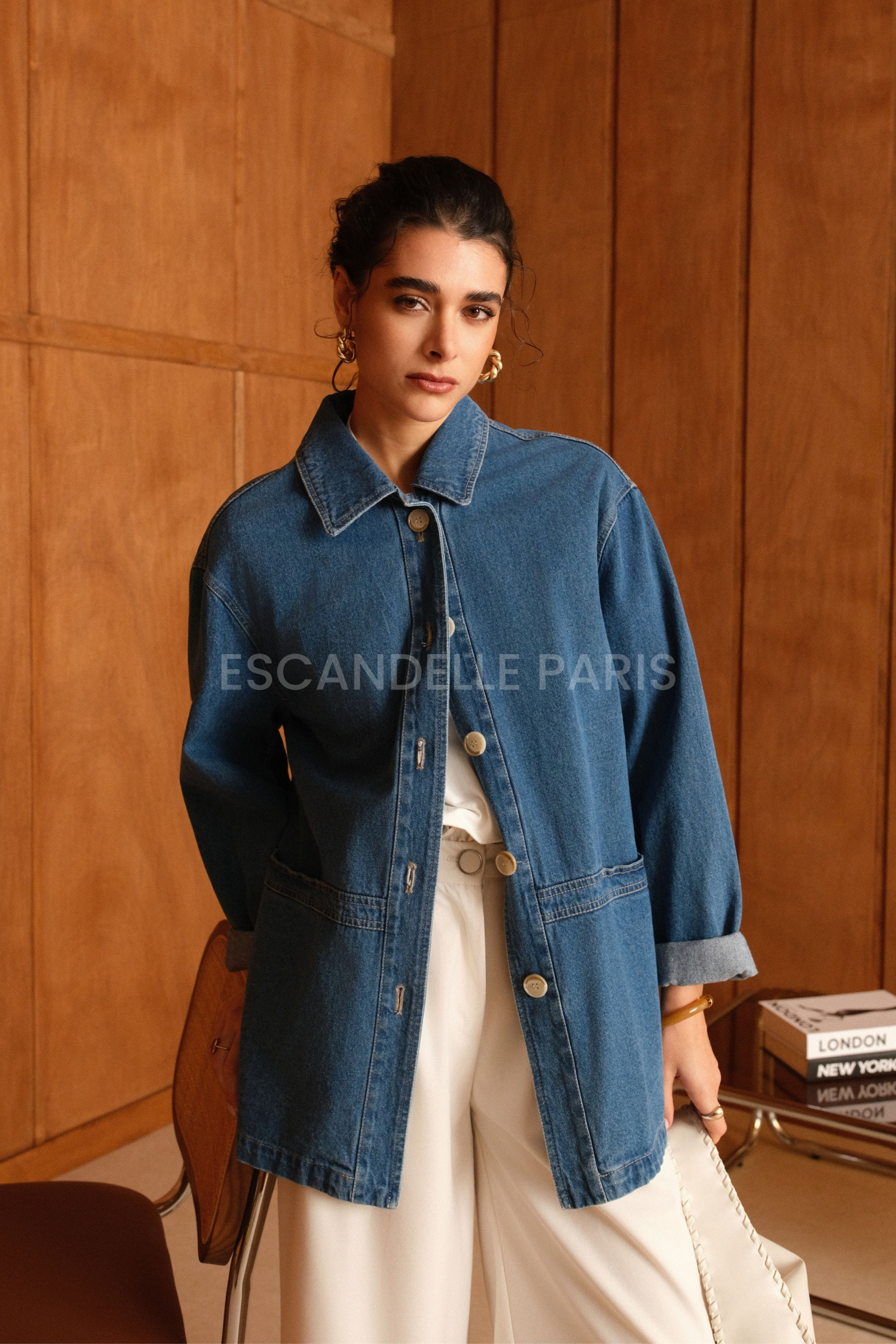 Grossiste ESCANDELLE Paris - Veste en jean
