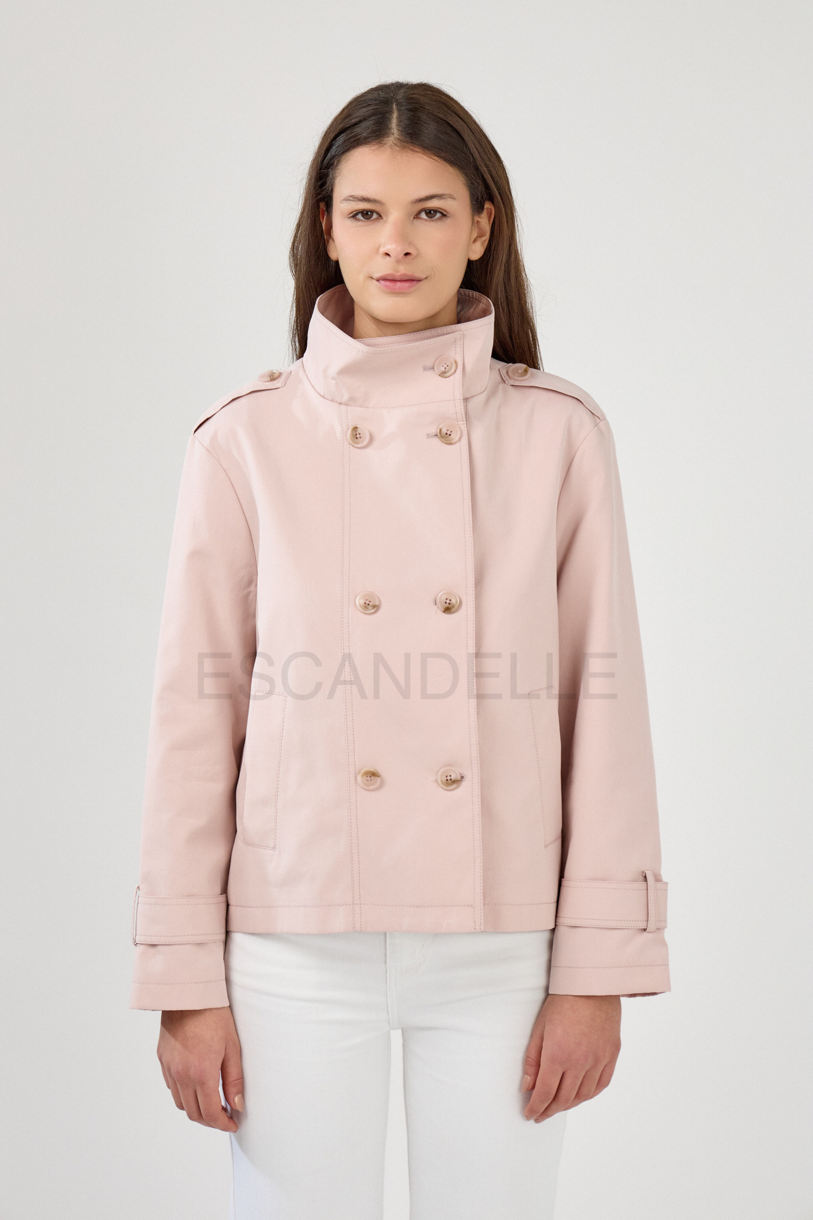 Mayorista ESCANDELLE Paris - Trench corto con cuello alto