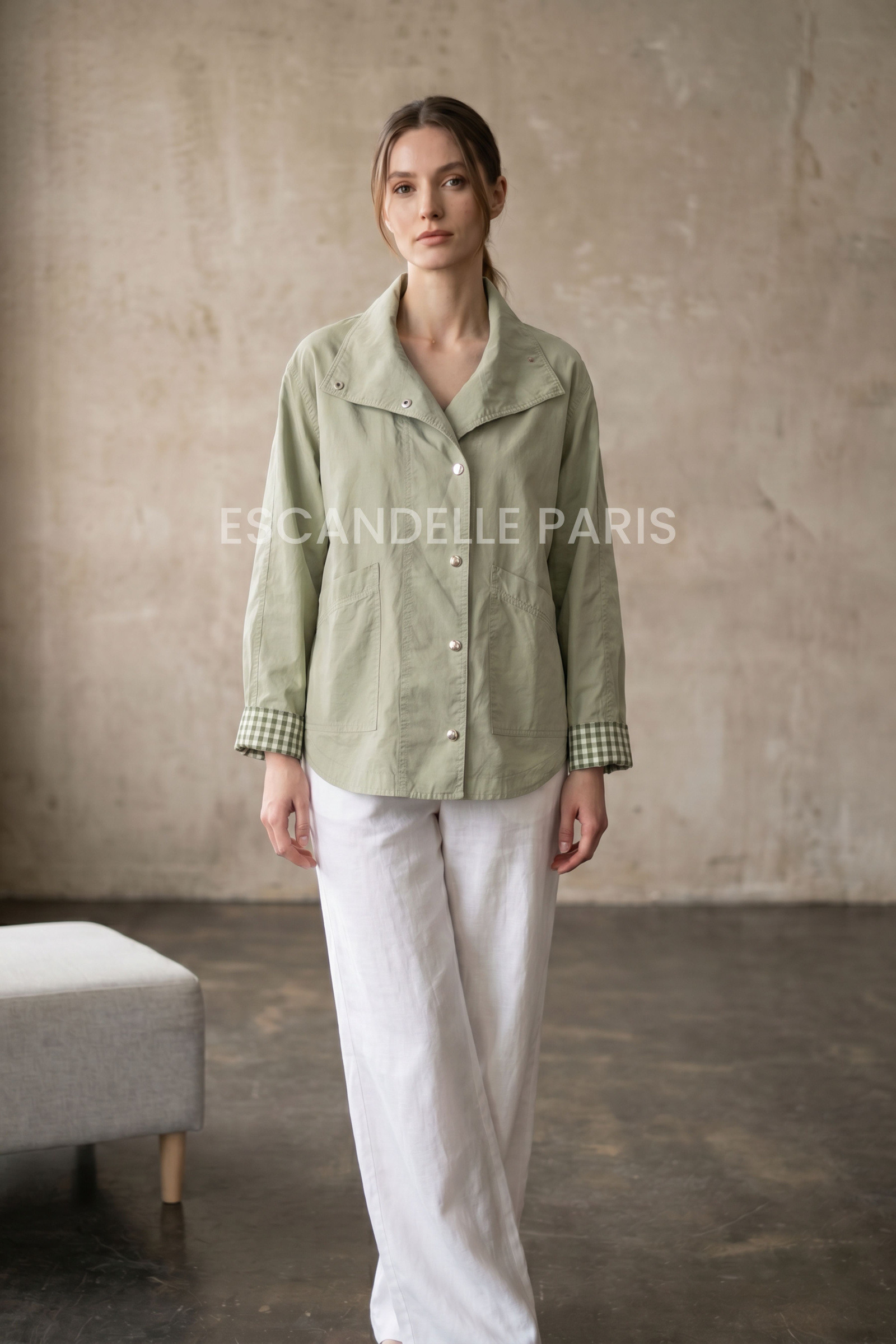 Grossiste ESCANDELLE Paris - Veste en Coton