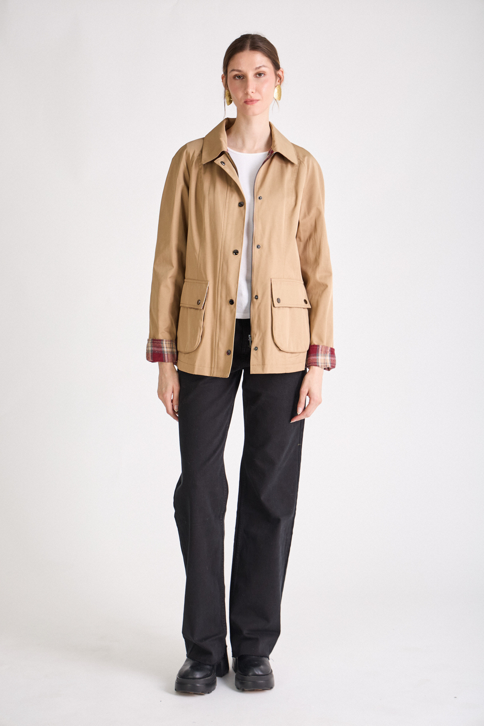Grossiste ESCANDELLE Paris - Veste en coton doublé