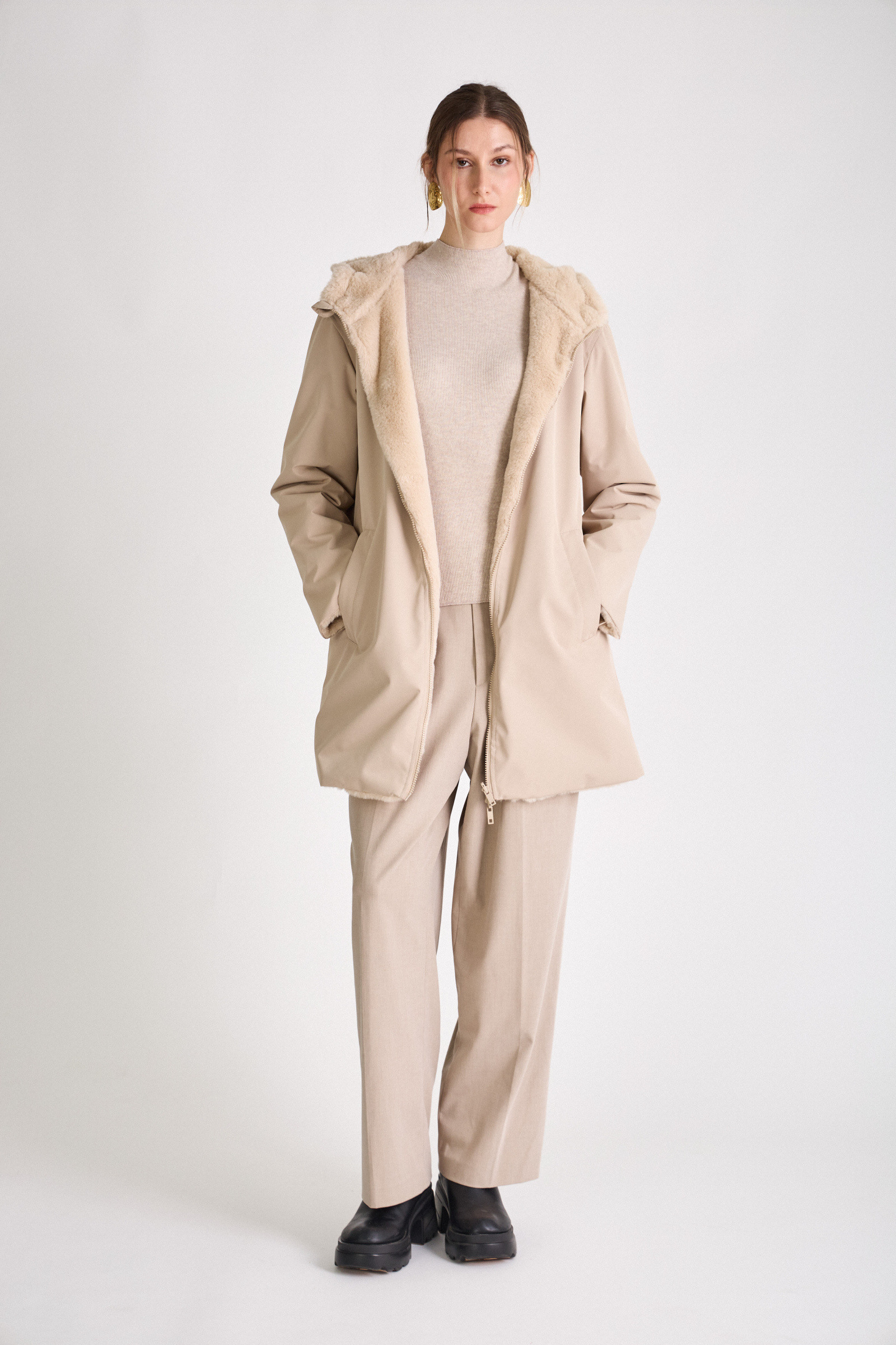 Grossiste ESCANDELLE Paris - Parka Longue Déperlante