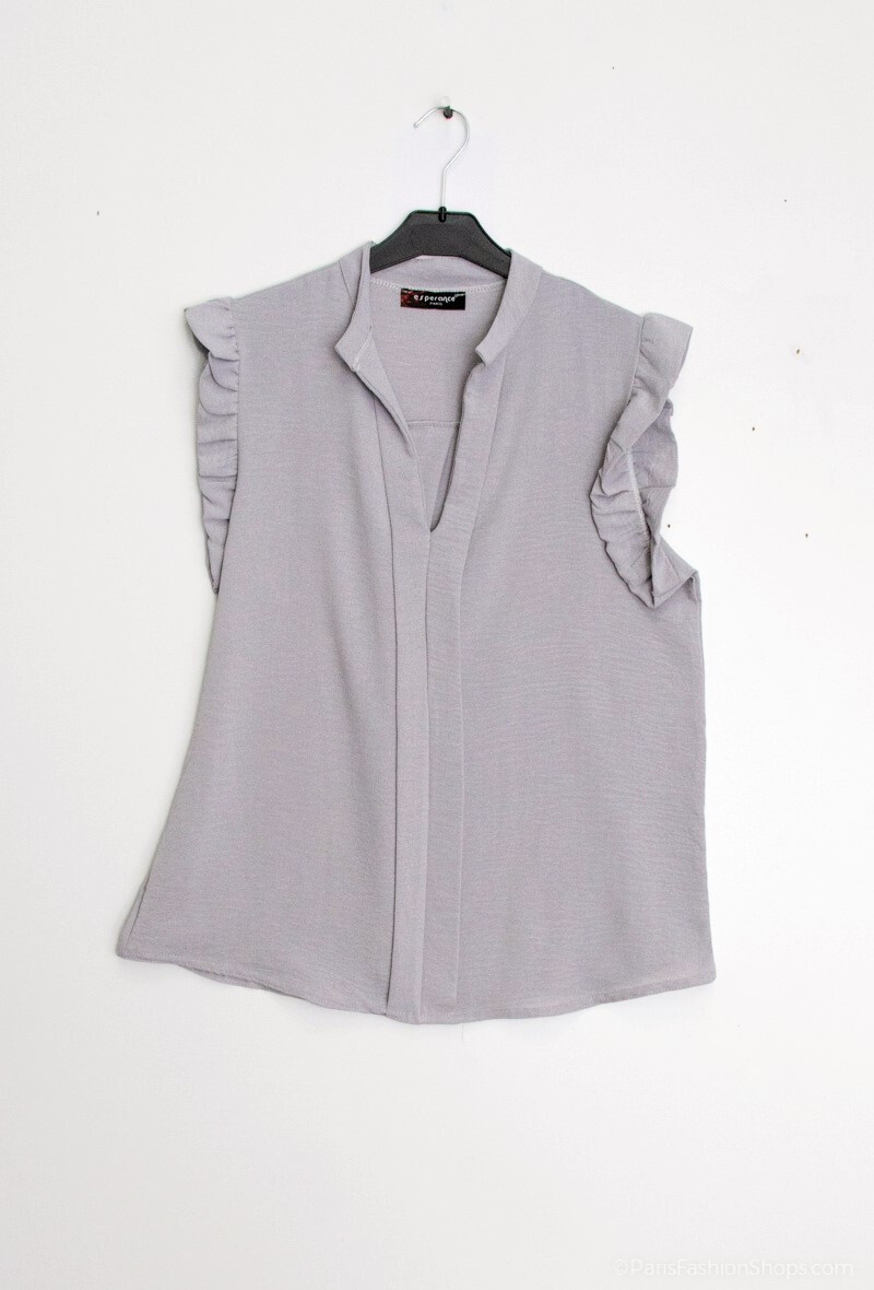 Wholesaler Esperance - Blouse with ruffles