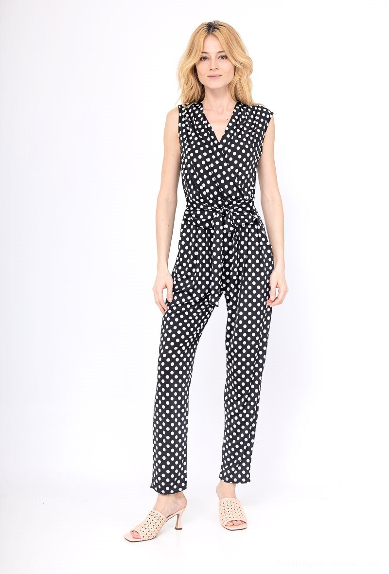 Wholesaler Esperance - Printed wrap jumpsuit