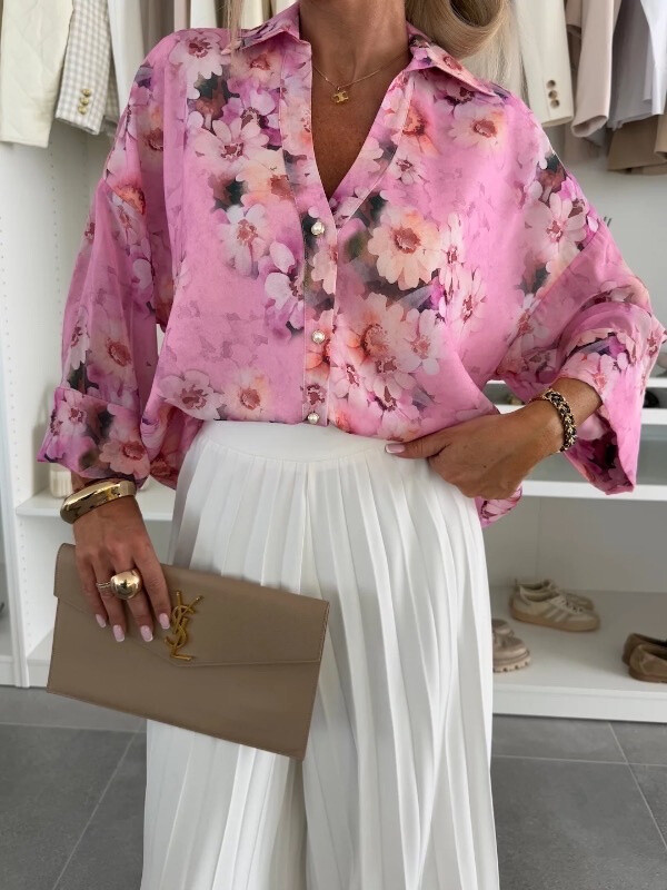 Wholesaler Estee Brown - Large printed shirt