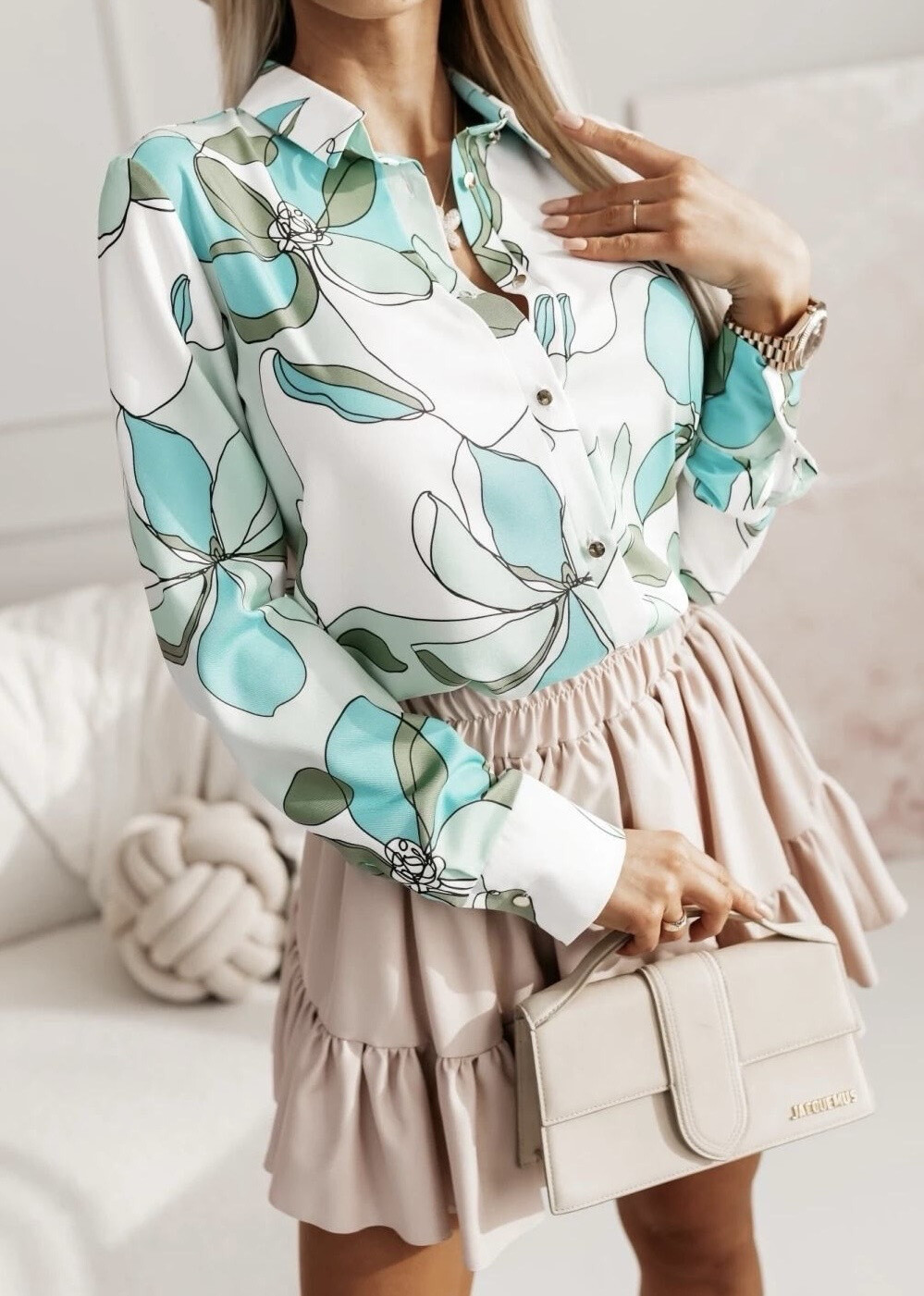 Mayorista Estee Brown - Camisa con estampado