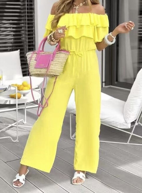 Wholesaler Estee Brown - Bustier wide pants combination