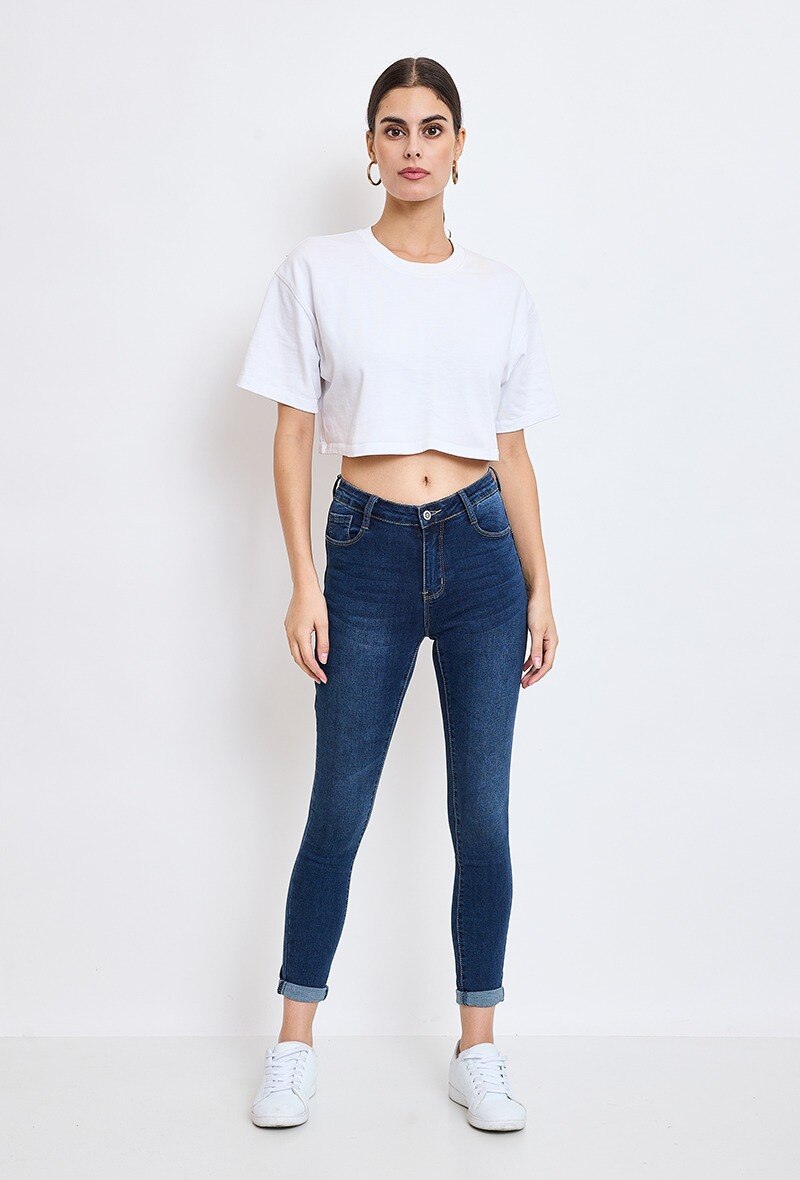 Grossista Estee Brown - Jeans skinny push up taglie forti