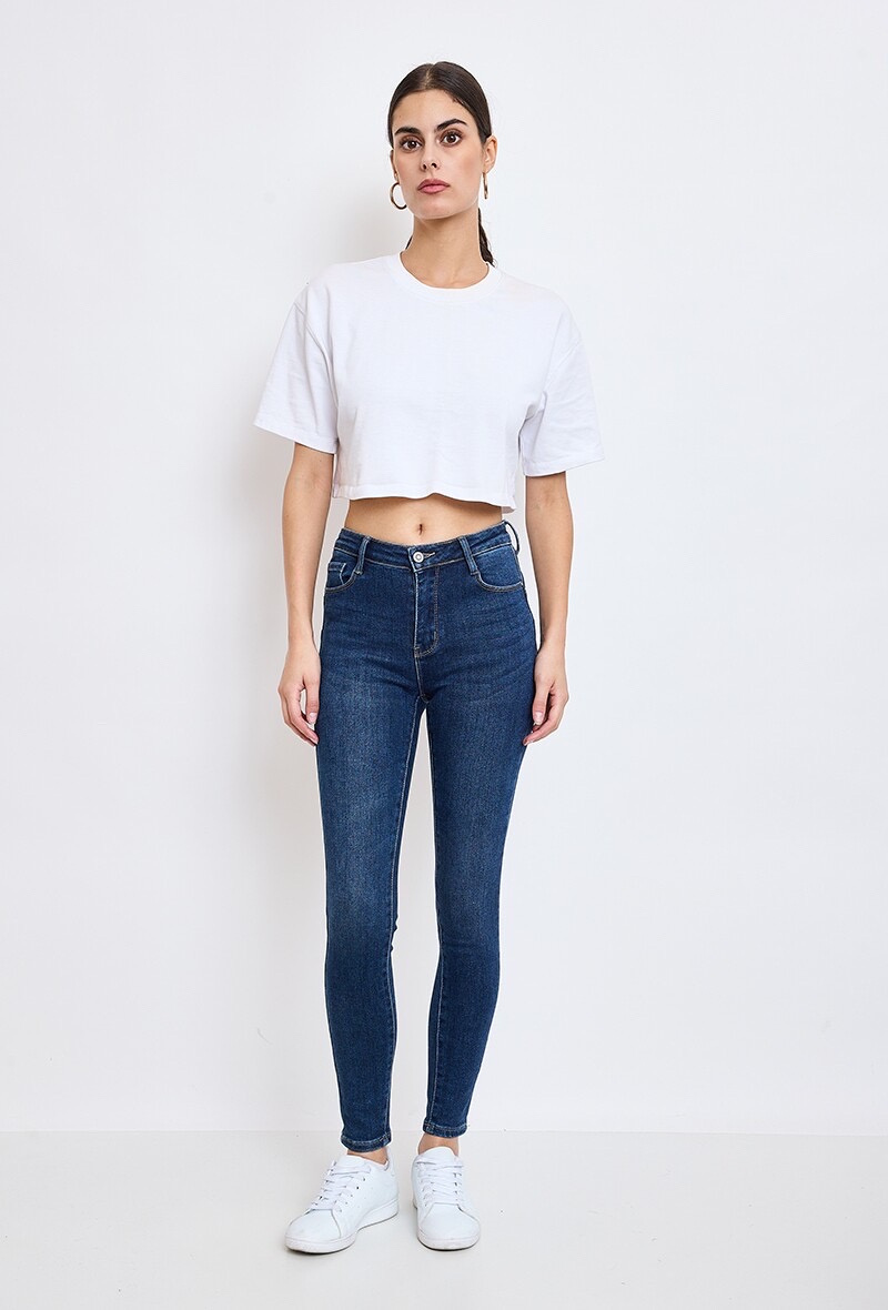 Grossista Estee Brown - Jeans skinny push up taglie forti