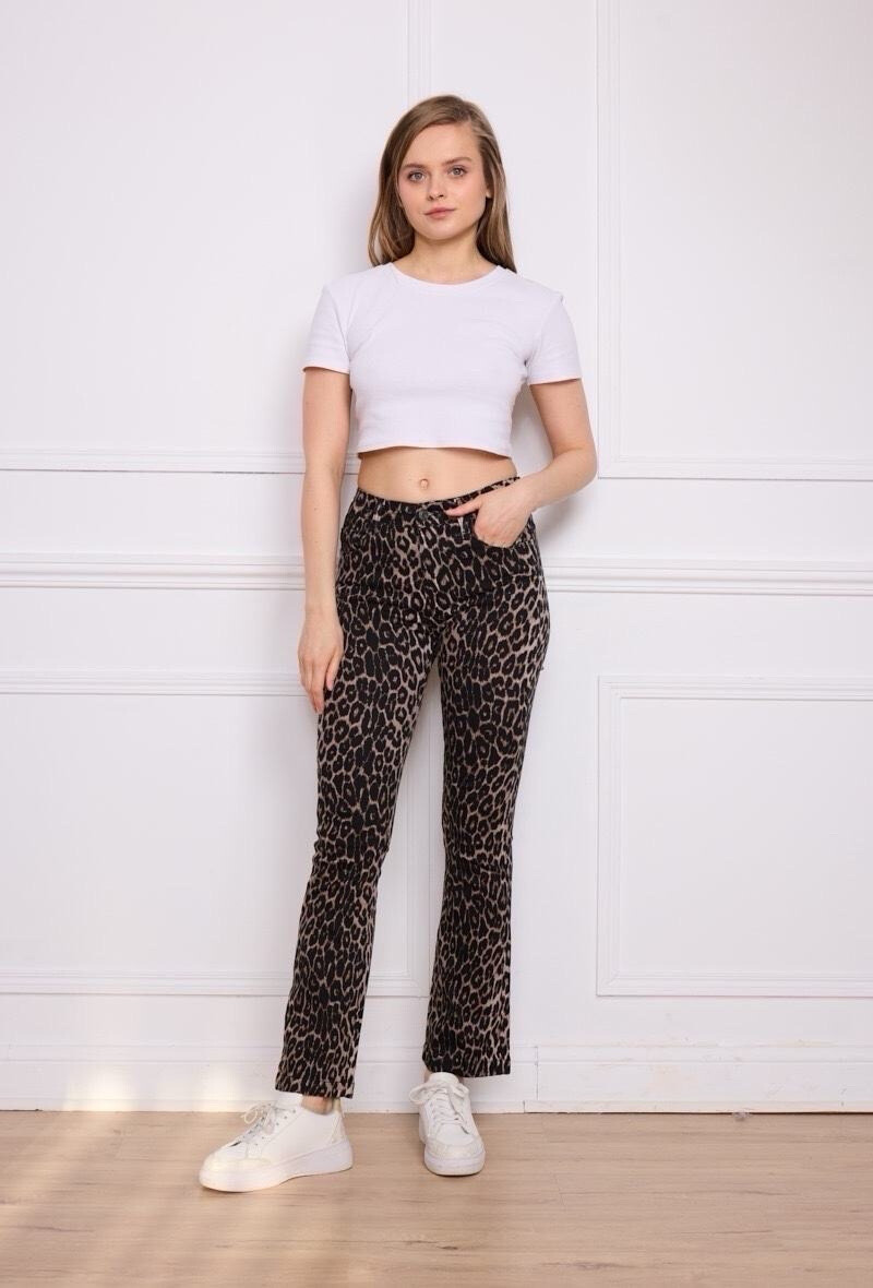 Wholesaler Estee Brown - Flared push up jeans