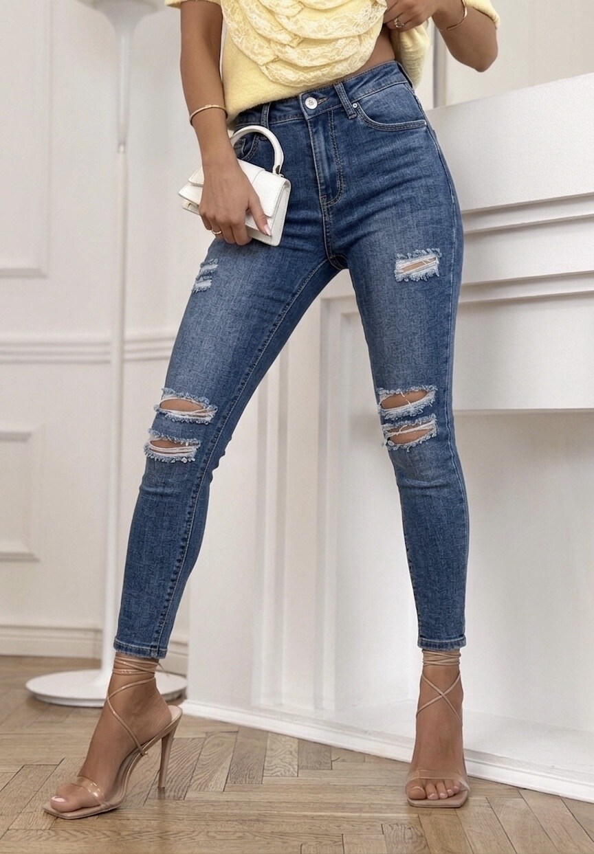 Grossista Estee Brown - Jeans Skinny Stretch a Vita Alta