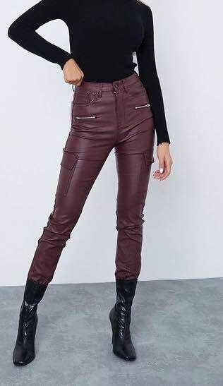 Wholesaler Estee Brown - Skinny faux leather pants