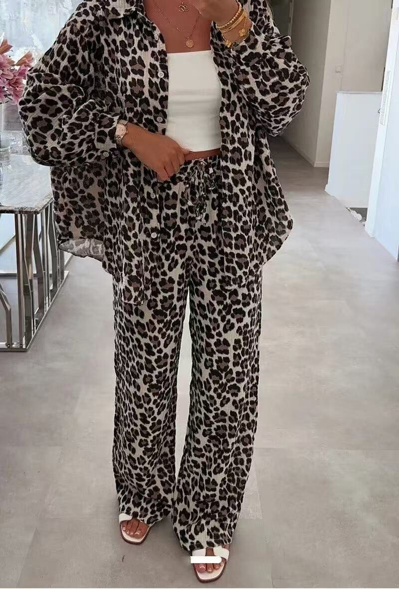 Wholesaler Estee Brown - Large cotton gauze pants