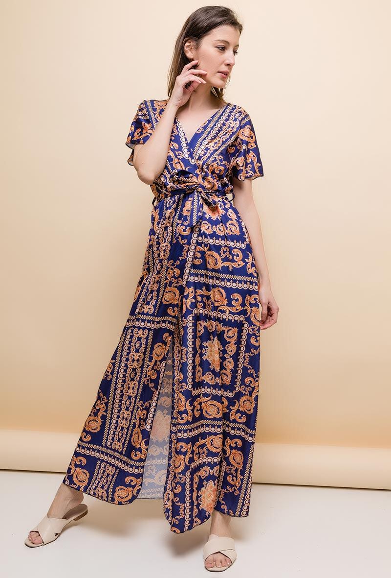 Wholesaler Estee Brown - Wrap maxi dress