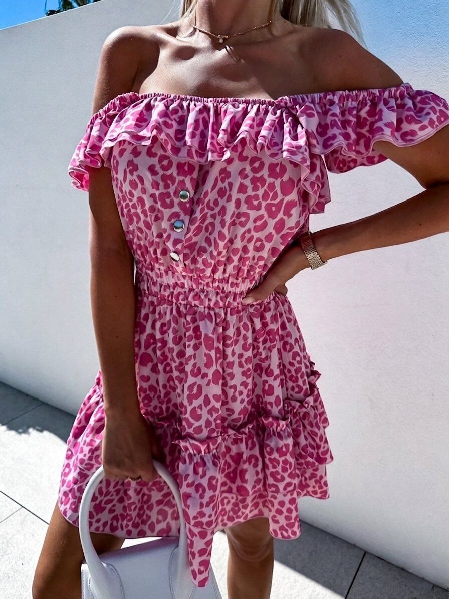 Mayorista Estee Brown - Vestido corto estampado