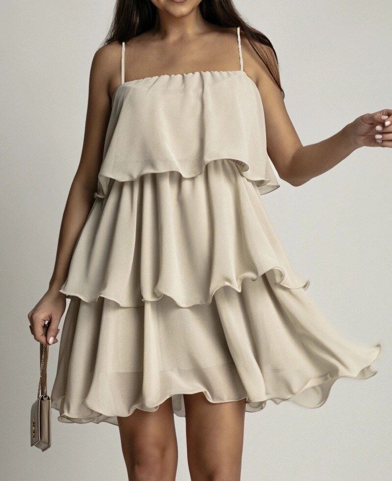 Großhändler Estee Brown - Kurzes Rüschenkleid