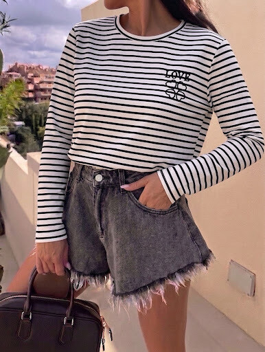 Wholesaler Estee Brown - Long sleeve Love T-shirt