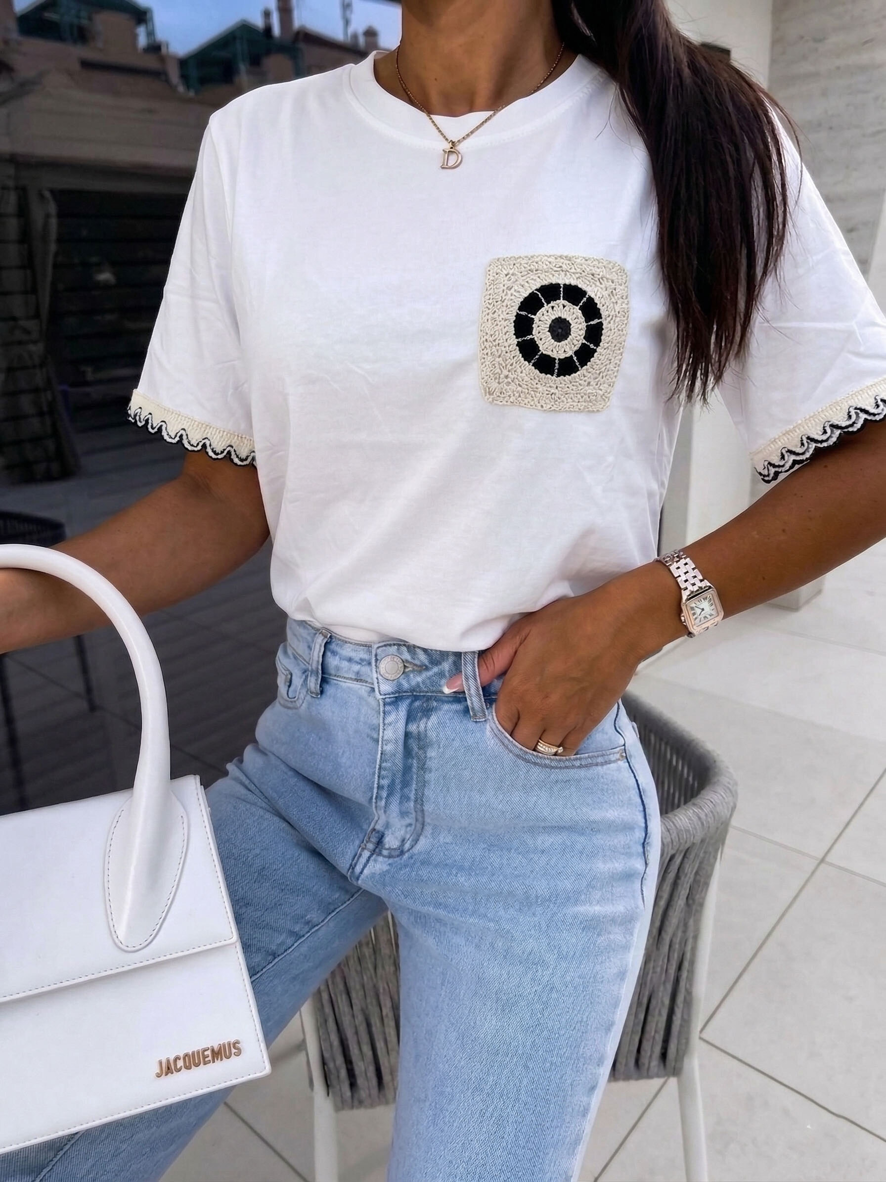Grossista Estee Brown - T-shirt 100% cotone