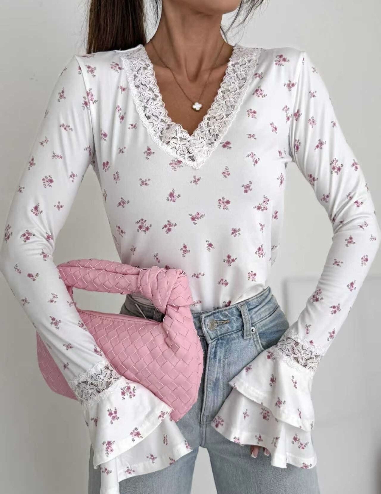 Grossista Estee Brown - Top in cotone stampato