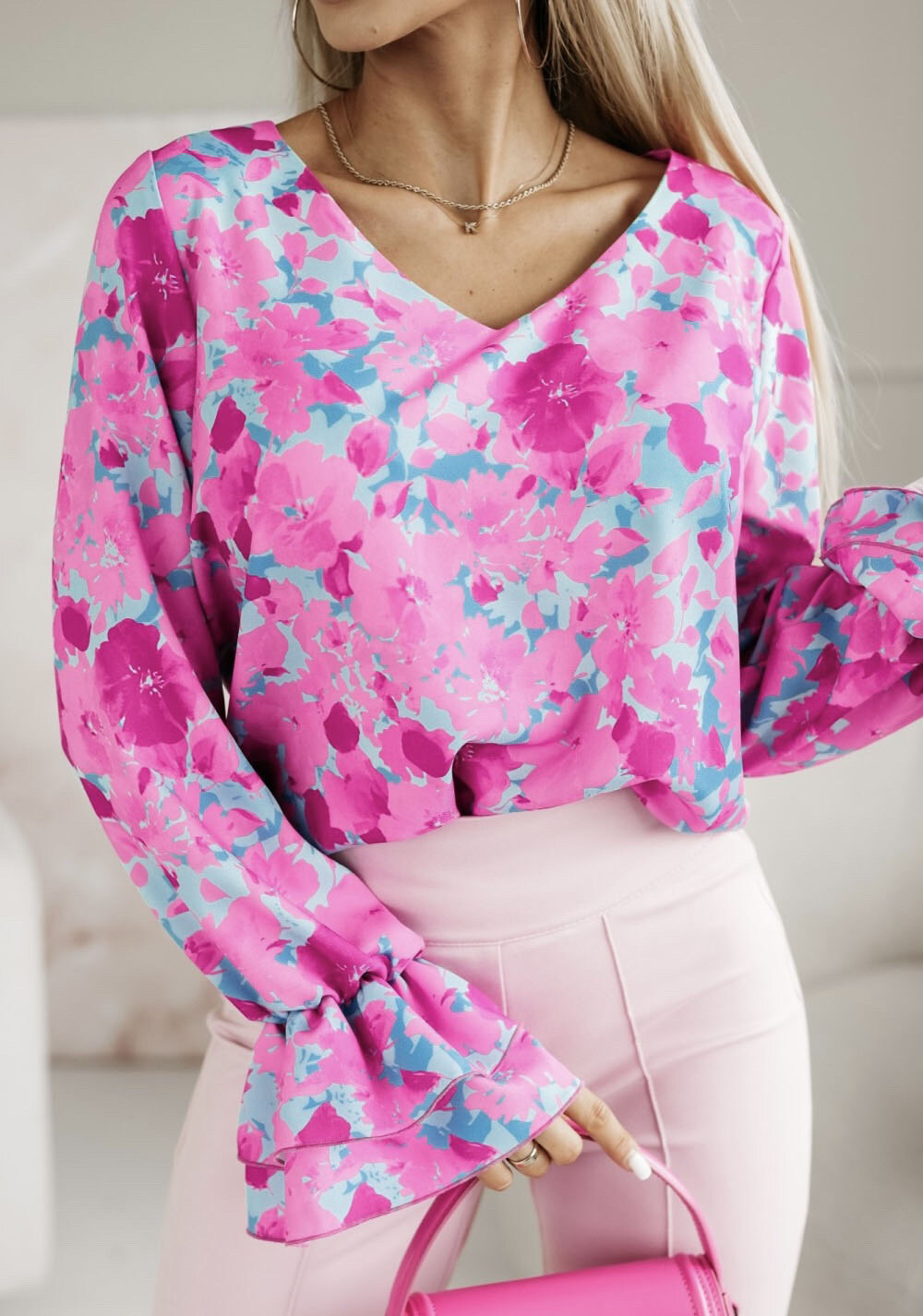 Mayorista Estee Brown - Top blusa estampada