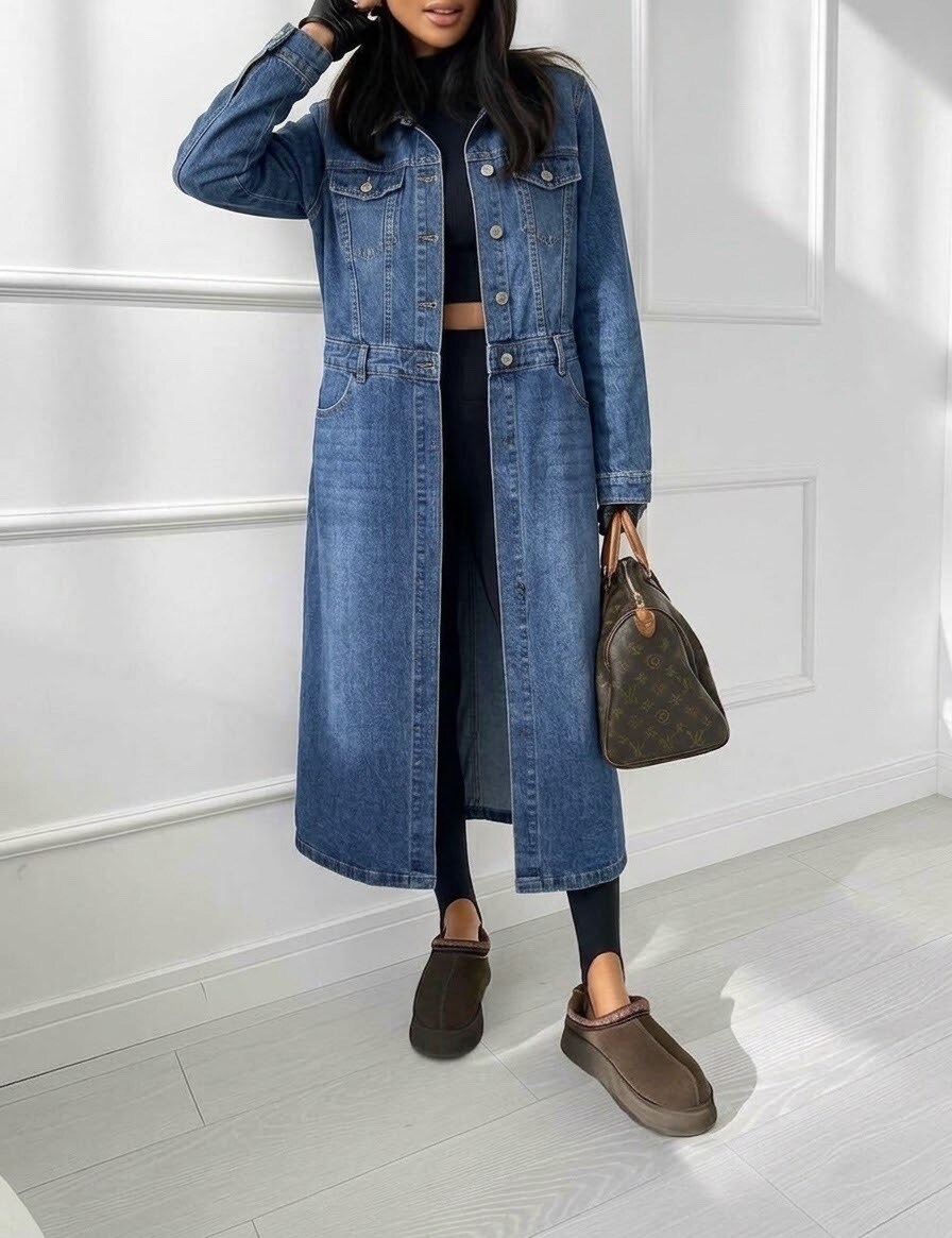 Grossiste Estee Brown - Veste longue denim
