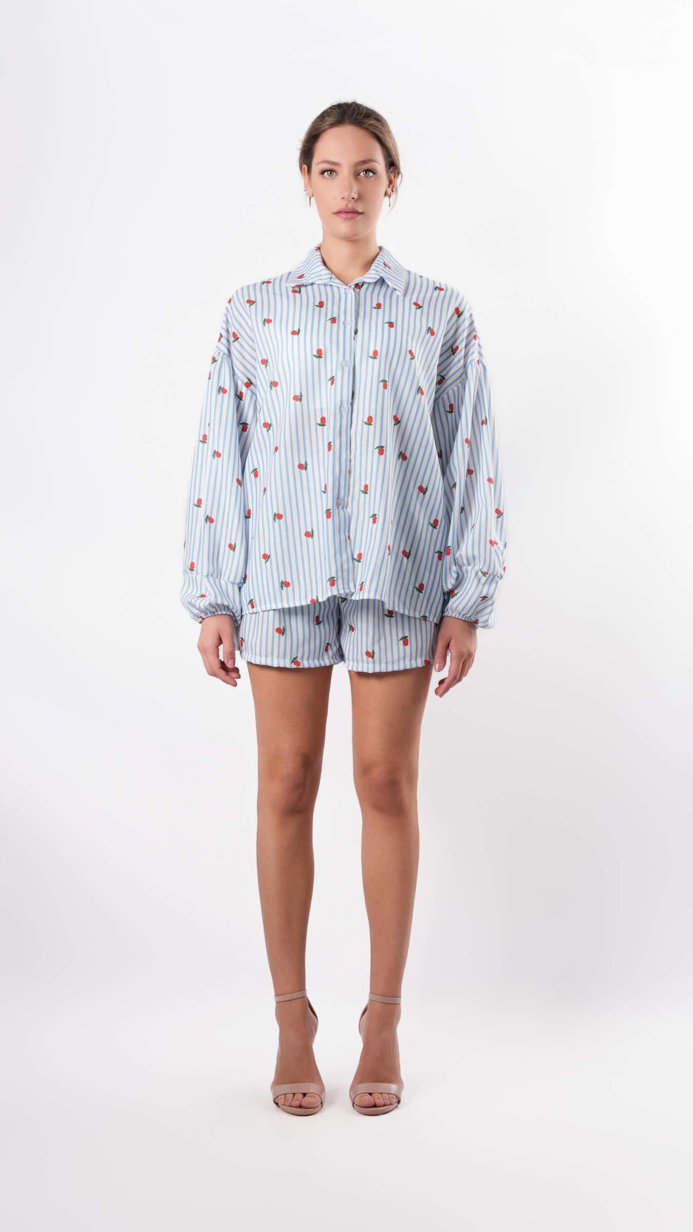 Wholesaler ESTEE - Complete shirt shorts print
