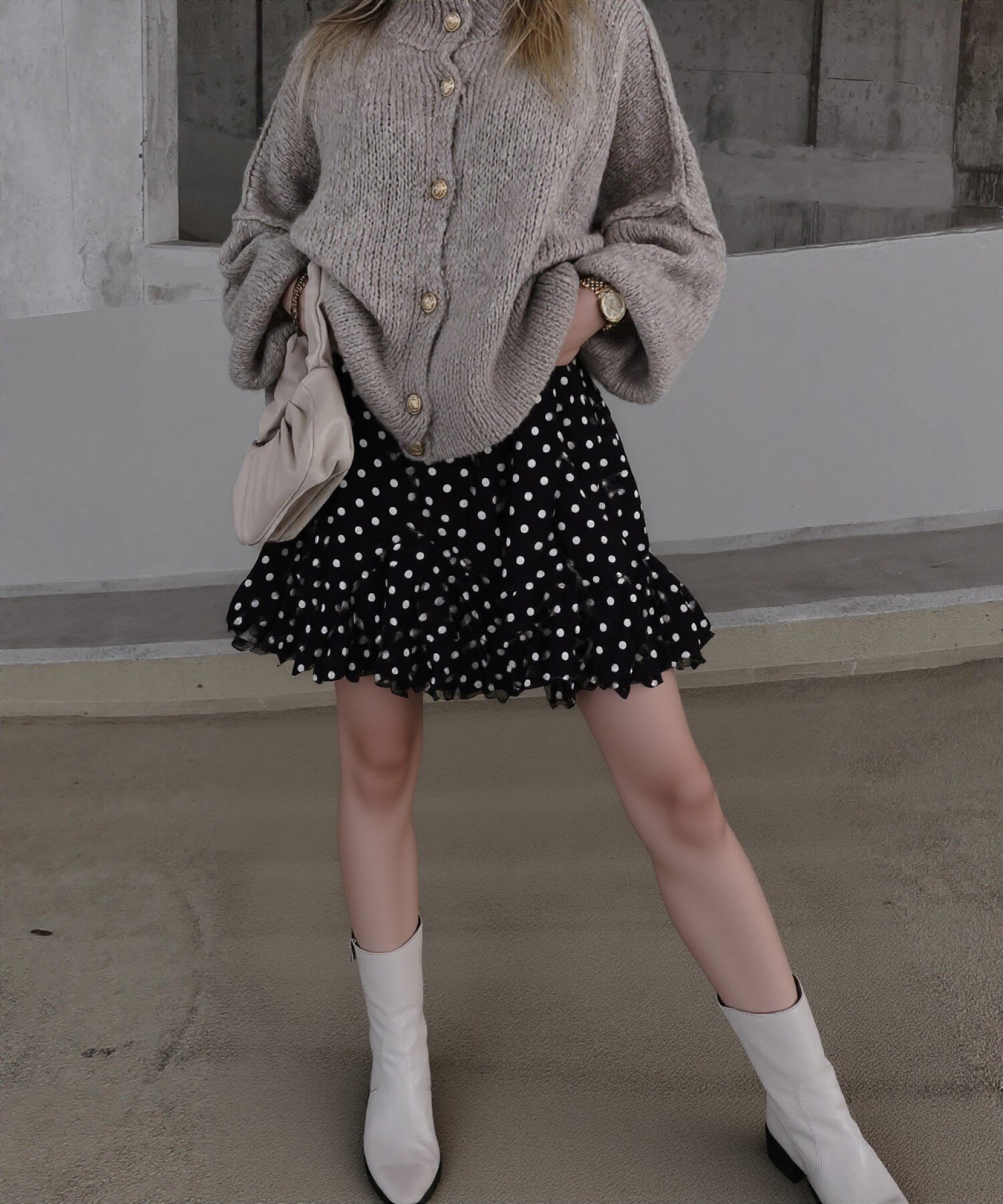 Grossiste ESTEE - Gonna Rock pois Perfetta per Maglioni