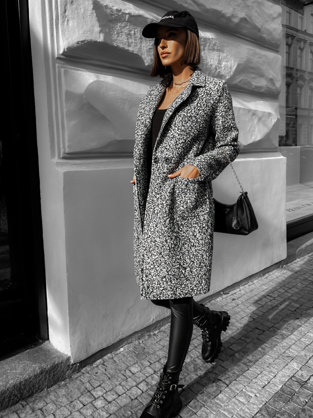Grossiste ESTEE - Manteau effet peluche