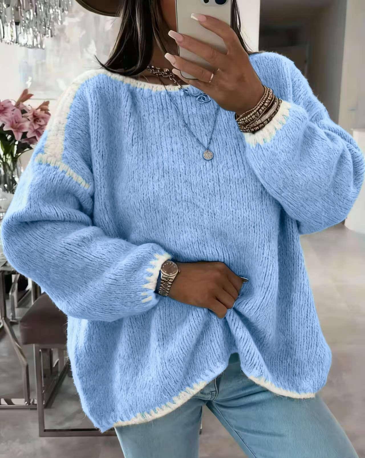 Grossiste ESTEE - PULL OVERSIZE EN MOHAIR